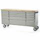 Industrial Work Bench Tool Box Roller Cabinet Workbench 15 Drawer Chest Storage