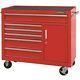 Kennedy 7-drawer Extra Large Tool Roller Cabinet With Castor Wheels And Side Han