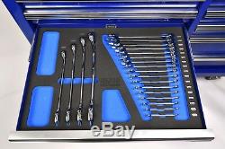 King Dick Tools 6 Drawer Roller Cabinet and Modular Metric Tool kit Blue