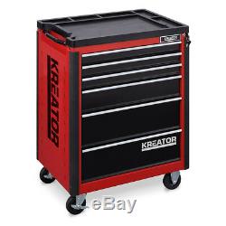 Kreator Large Workshop Garage 8 Drawer Tool Roller Cabinet Storage KRT653001