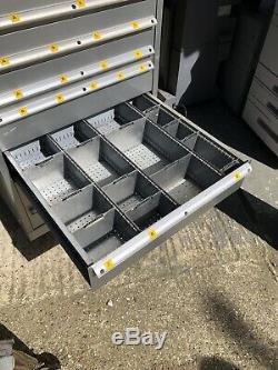 LISTA Tool Cabinet (large) 12 Roller Bearing Drawers Semi Refurbished