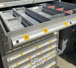 LISTA Tool Cabinet (large) 12 Roller Bearing Drawers Semi Refurbished