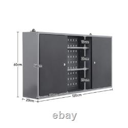 Large 7 Drawers Tool Chest Box Roller Cabinet Trolley With Ball Bearing Slide UK