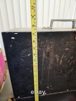 Large Metal Engineers Tool Chest With 4 Drawers Alite Badge To Front Fall