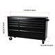 Large Tool Chest Box Rolling Cabinet Workbench 10/15drawers Garage Tools Cabinet