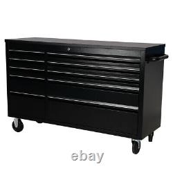 Large Tool Chest Box Rolling Cabinet Workbench 10/15Drawers Garage Tools Cabinet