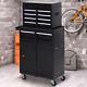 Large Tool Organizer Rolling Cart Drawers Storage Chest Trolley Cabinet Garage