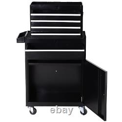 Large Tool Organizer Rolling Cart Drawers Storage Chest Trolley Cabinet Garage