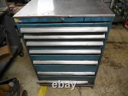 Lista 7 Drawer Industrial Cabinet Modular Tooling Storage Tools 31 X 30 X 42.5