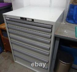 Lista Roller Bearing 9 Drawer Tool Cabinet Made In Germany Grey Colour