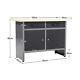 Lockable Metal Workshop Tool Chest Box Cabinet Garage Tools Storage Cupboard New