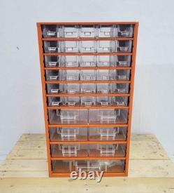 MARS Svratka Metal Parts Storage Cabinet Organiser 37 Drawer Workshop Bin