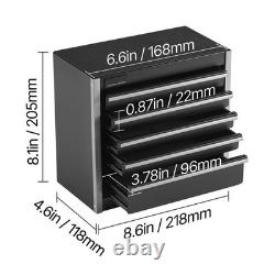 Mechanic Roller Tool Cabinet Storage Chest Box Garage Workshop 5 Drawers Red Set