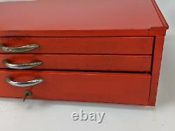 Metal Box & Cabinet C-23 Riser Middle 3-Drawer Toolbox vintage mbcentury usa