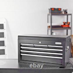 Metal Top Chest Tool Box Garage Workshop Storage Organiser Cabinet Six Drawers
