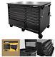 Mobile Tool Box Workbench Roller Cabinet Tool Chest, 61 Inch Wide, Power Unit