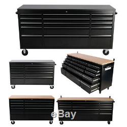 Mobile Tool Chest Box Cabinet Storage Drawer Rolling Organizer Garage Workbench