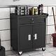 Mobile Tool Trolley Cabinet Drawer Lockable Garage Storage Tools Organiser Chest