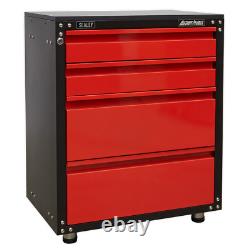 Modular 4 Drawer Cabinet with Worktop 665mm SealeyAPMS84