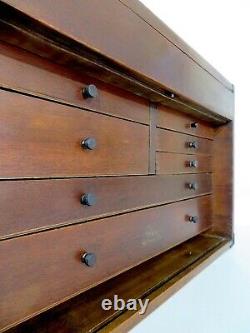 Moore & Wright Engineers Toolmakers Cabinet Tool Chest 7 Drawers
