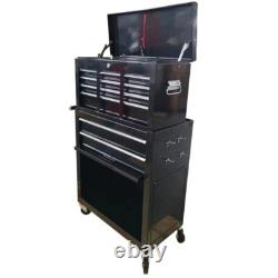 Multi-purpose High Capacity Rolling Chest 8-Drawer Tool Trolley Cabinet