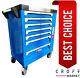 New 7 Drawer Tool Trolley Cabinet Tools Workshop Storage Chest Carrier Toolbox