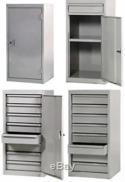 NEW All Steel Heavy Duty Tool Storage Cabinet / Locker Drawer & Door Choices