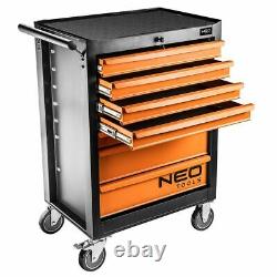 Neo Tools Metal Garage Mechanic Tool Chest Cabinet with 7 Drawers