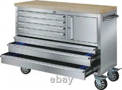 New 48 Stainless Steel Rolling Workbench Tool Cabinet Roller cabinet CT1996