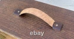 Oak drawer antique carpenters cabinet drawer vintage tool box engineers chest