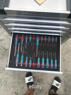 Phixwell 7 Drawer Roller Tool Cabinet & Tool Set - Excellent Condition