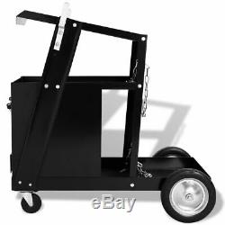 Portable Rolling Steel Welding Cart with4 Drawer Tool Storage Organisation Cabinet