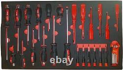 Professional 7 Drawer Tool Cabinet 299PC-Pro Storage Box/tool trolley UPGRADED