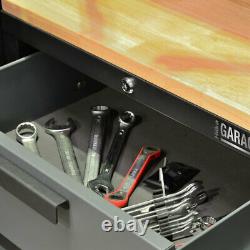 Professional Garage Tool Storage 11 Piece Modular Steel Cabinet Set Mechanics