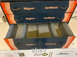 Rare Wagner Lockheed Parts Tool 3 Drawers Cabinet Box Tray Original 1020