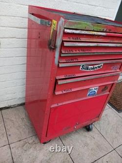 Red Rolling Tool Chest 6 Drawer Garage Workshop Roll Cab Cabinet with Wheels