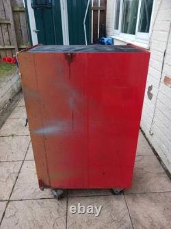 Red Rolling Tool Chest 6 Drawer Garage Workshop Roll Cab Cabinet with Wheels