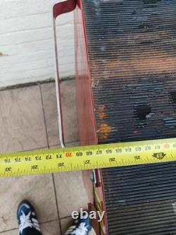 Red Rolling Tool Chest 6 Drawer Garage Workshop Roll Cab Cabinet with Wheels