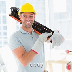 Red Tool Trolley 3 Tier Storage Rolling Cabinet with Drawer 4 Swivel Casters