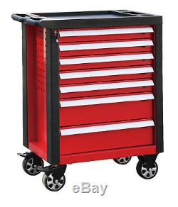 Roll Cab X Large Professional Garage Tool Chest Box 7 Drawer Wide Deep Tall New
