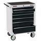 Roller Tool Cabinet 7 Drawer 26in White Storage Unit Heavy Duty Lockable Box Pro