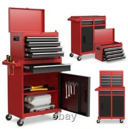 Roller Tool Cabinet 7 Drawers Storage Chest Box Swivel Garage Workshop