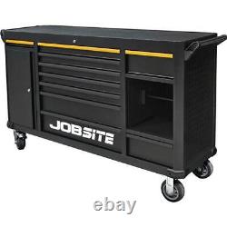 Roller Tool Cabinet Metal, 66 inch, 10 drawers, black (Genuine Jobsite CT5676)