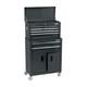 Roller Tool Cabinet, Storage Box Chest Toolbox, 6 Drawer, Black, Draper 19572