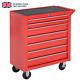 Roller Tool Cabinet Tools Storage Chest Steel Box 7 Drawers Roll Wheels Garage