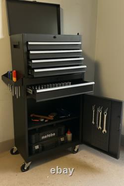 Rolling Metal Tool Chest Cabinet Drawer Garage Storage Trolley Lockable Workshop