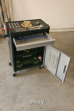 Rolling Metal Tool Chest Cabinet Drawer Garage Storage Trolley Lockable Workshop