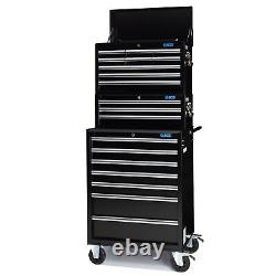 SGS 26 Professional 19 Drawer Tool Chest Middle Chest & Roller Cabinet