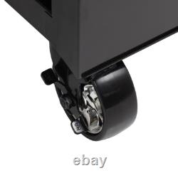 SGS 26in 8 Drawer Pro Tool Chest & Roller Cabinet, Gas Strut Lid, Power Sockets