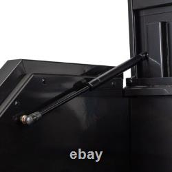 SGS 26in 8 Drawer Pro Tool Chest & Roller Cabinet, Gas Strut Lid, Power Sockets